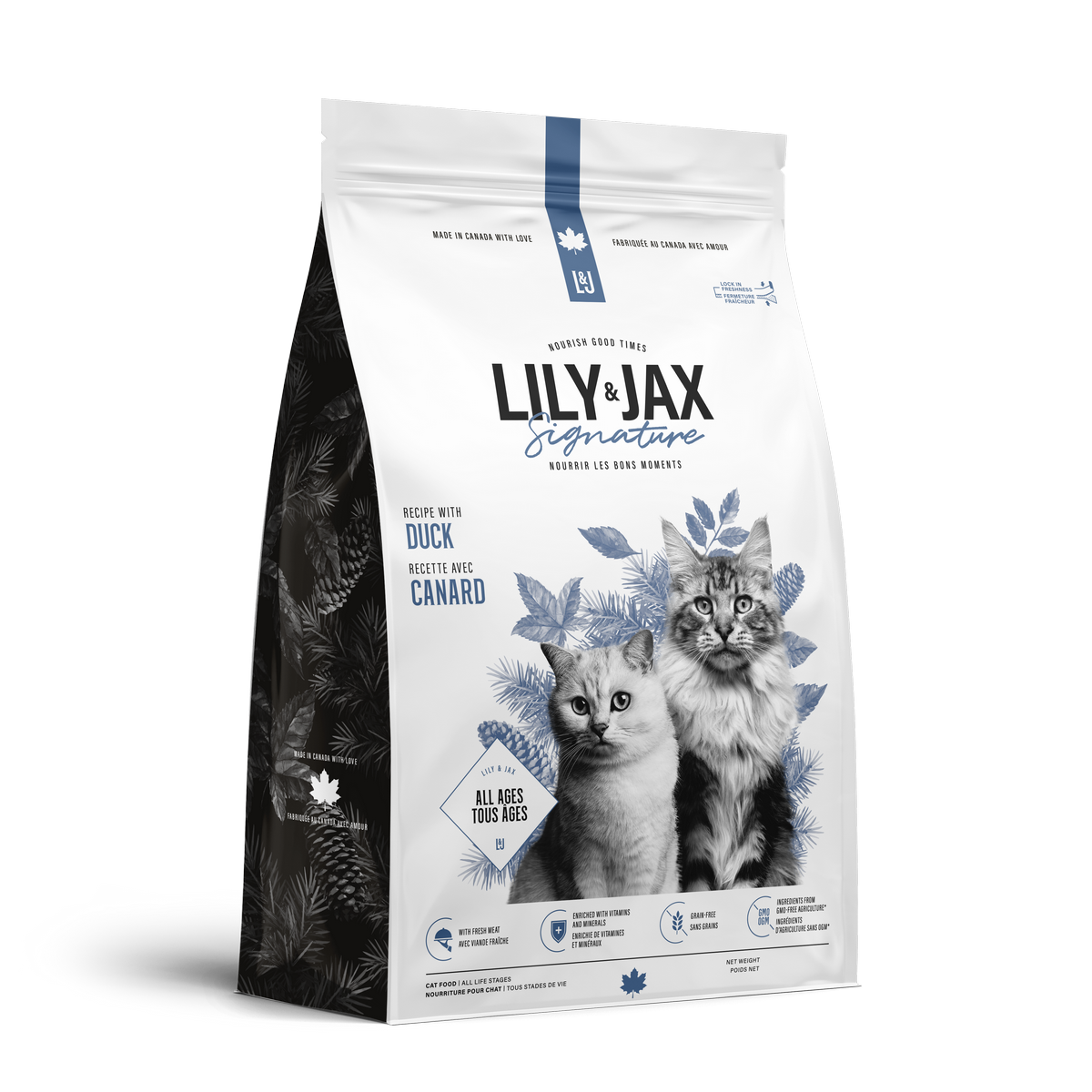 Recipe with duck Lily & Jax